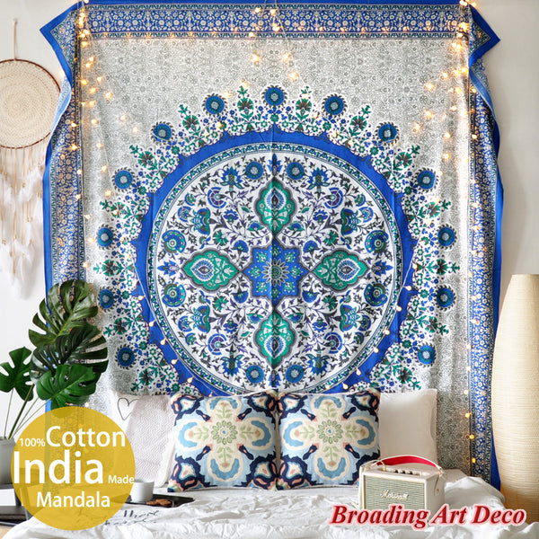 100% Cotton Handmade Mandala Tapestry