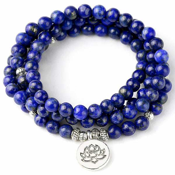 108 Mala Prayer Bead Bracelet