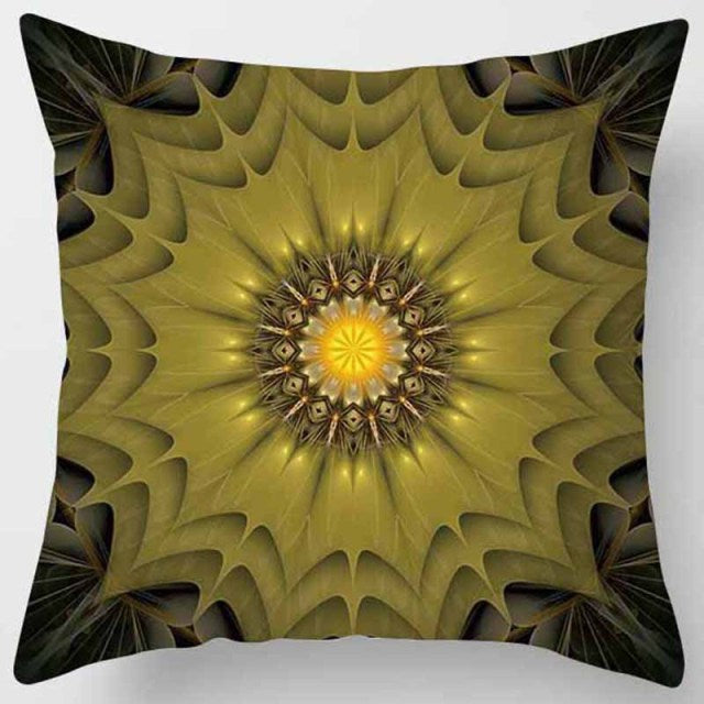 Mandala Printed Meditation Cushion