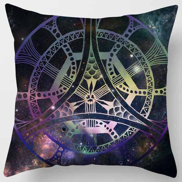 Mandala Printed Meditation Cushion