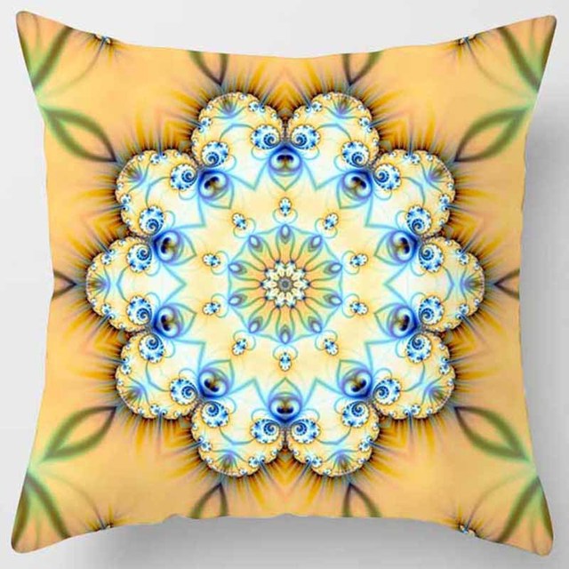 Mandala Printed Meditation Cushion