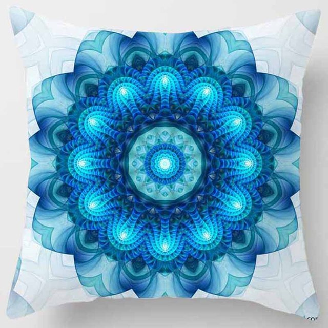 Mandala Printed Meditation Cushion