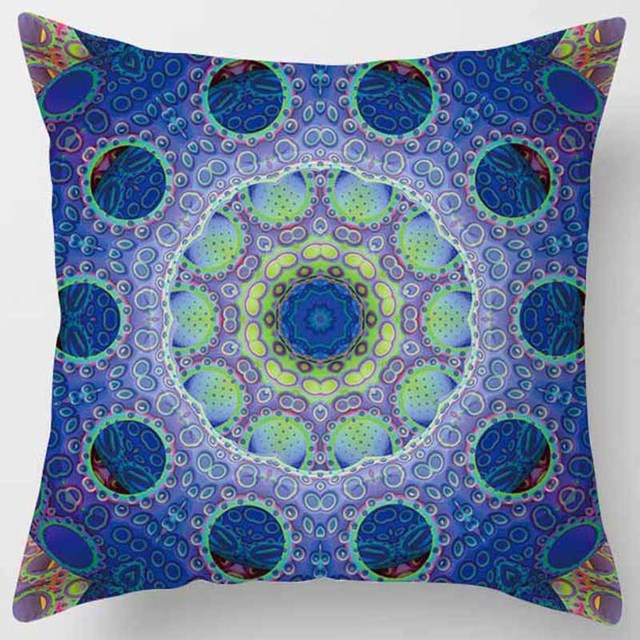 Mandala Printed Meditation Cushion