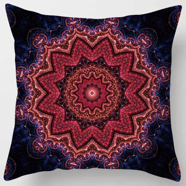 Mandala Printed Meditation Cushion