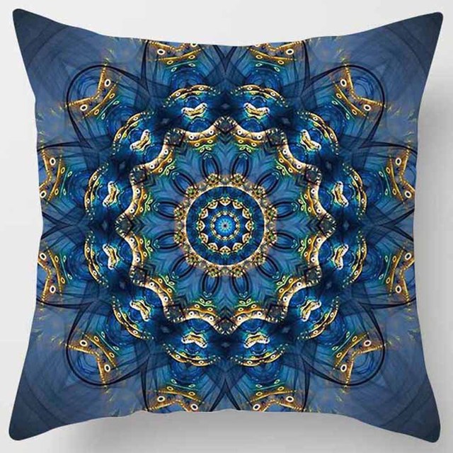 Mandala Printed Meditation Cushion