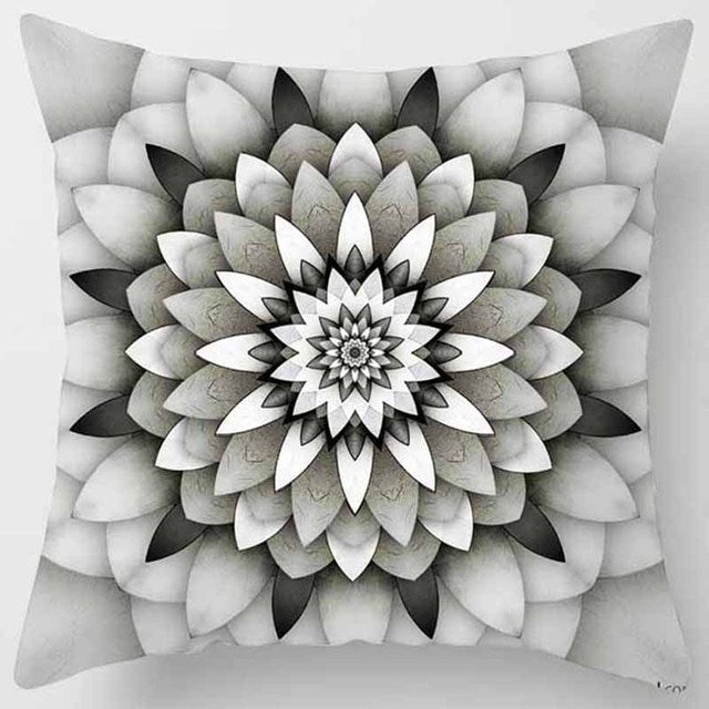 Mandala Printed Meditation Cushion