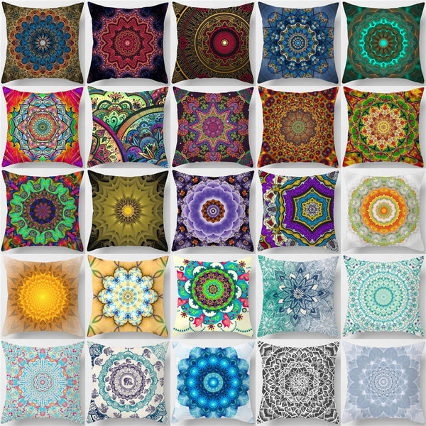 Mandala Printed Meditation Cushion