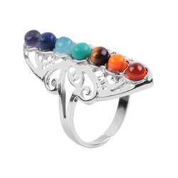 Chakra Stone Finger Rings