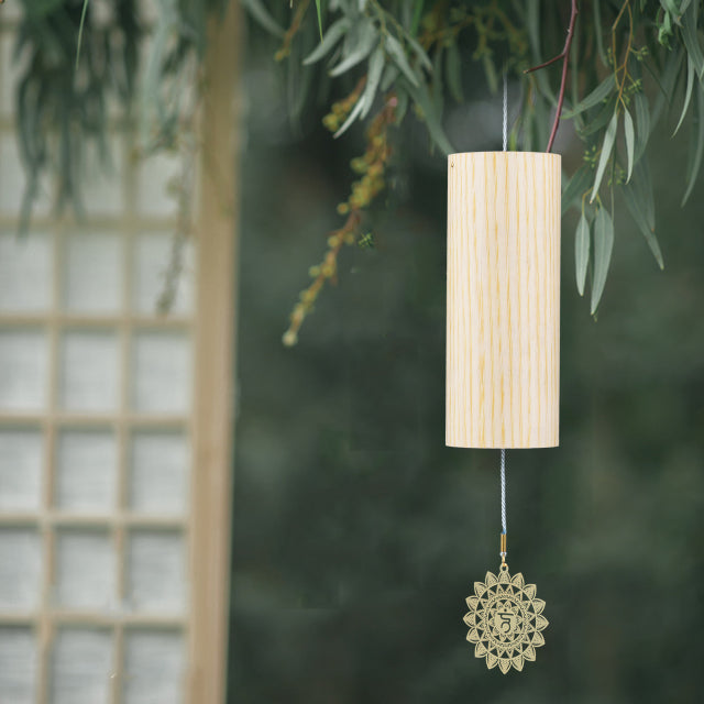 Chakra Natural Bamboo Wind Chimes