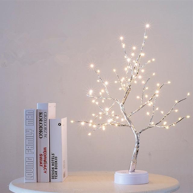 LED Night Light Bonsai Christmas Tree