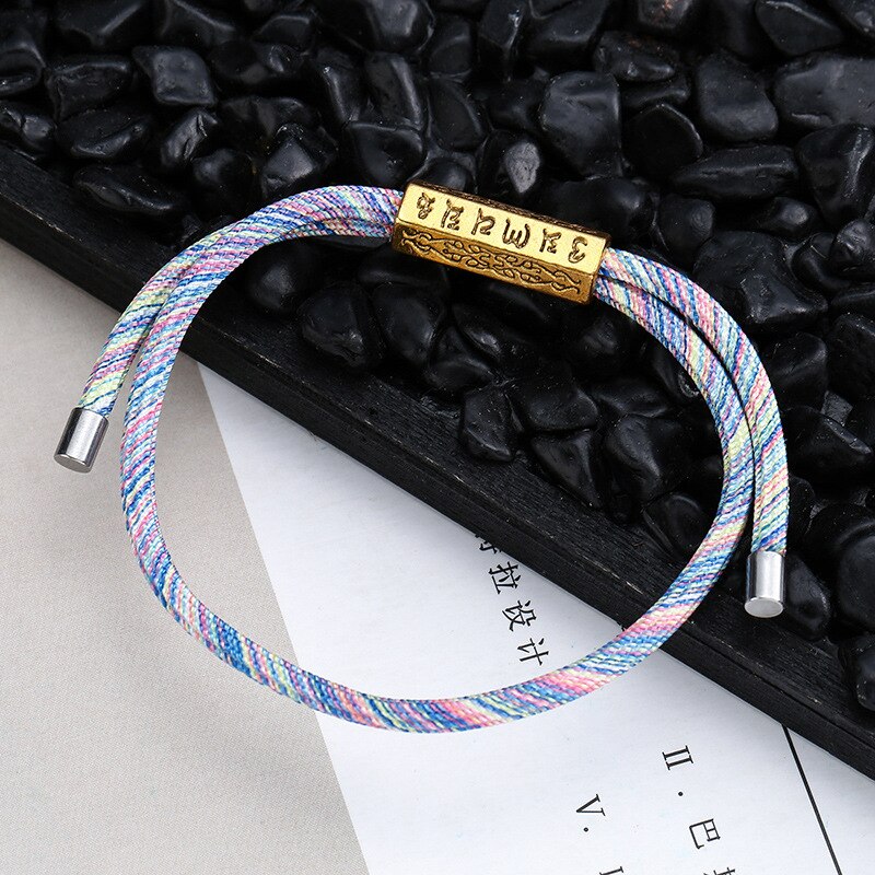 Buddhist Good Luck Braided Bracelet