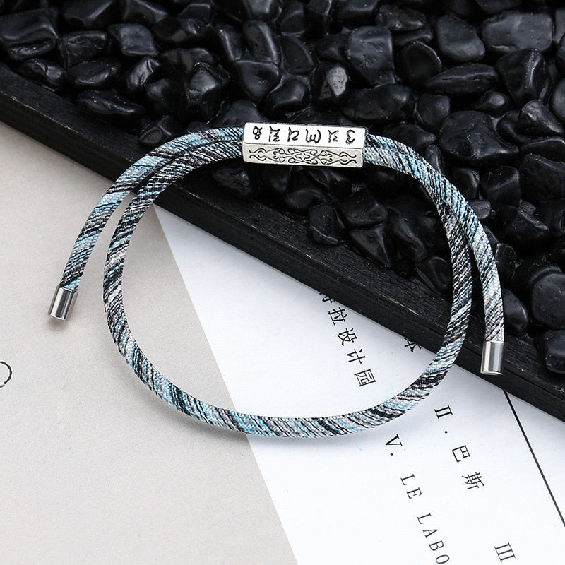 Buddhist Good Luck Braided Bracelet