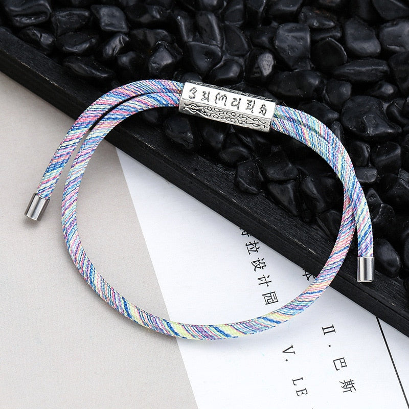 Buddhist Good Luck Braided Bracelet