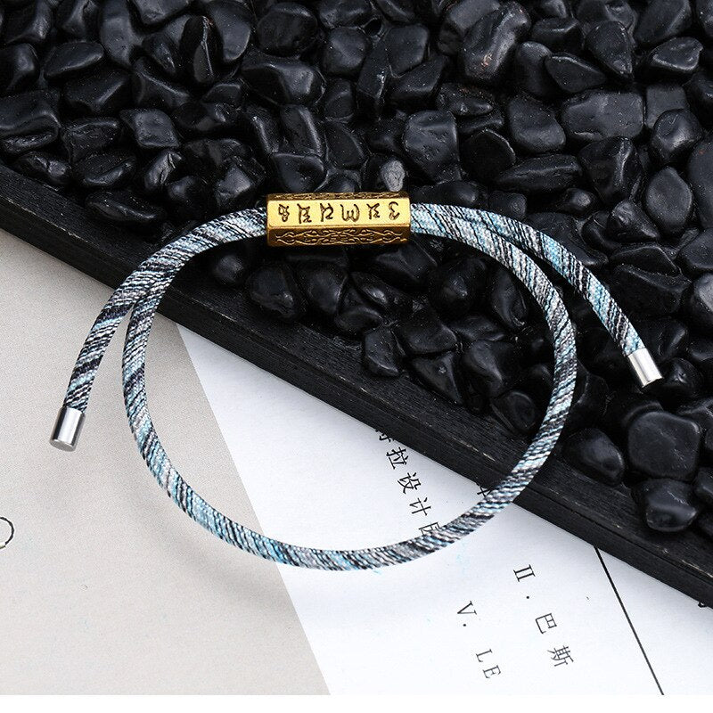 Buddhist Good Luck Braided Bracelet