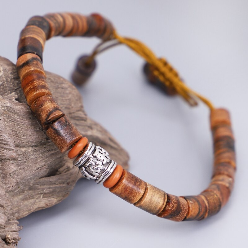 Sanders Wood Mala Beads Bracelet