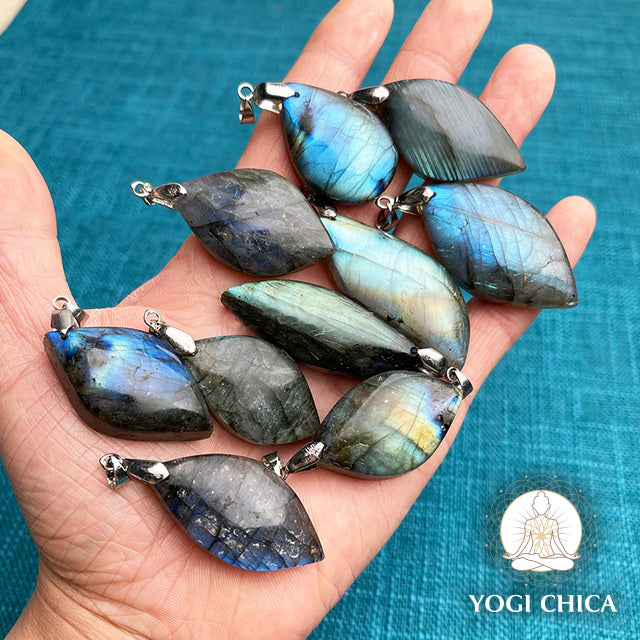 Irregular Labradorite (Moon Stone) Pendants