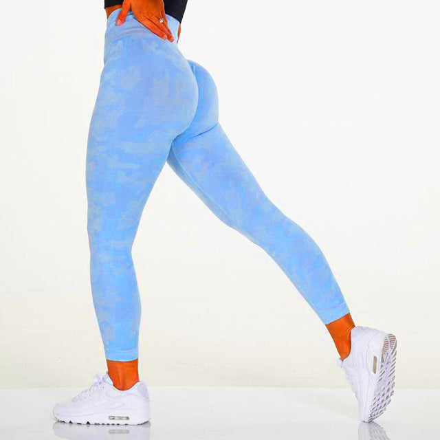 (Hot) (New) (Trending) Multi Colored Multi Print Seamless Leggings