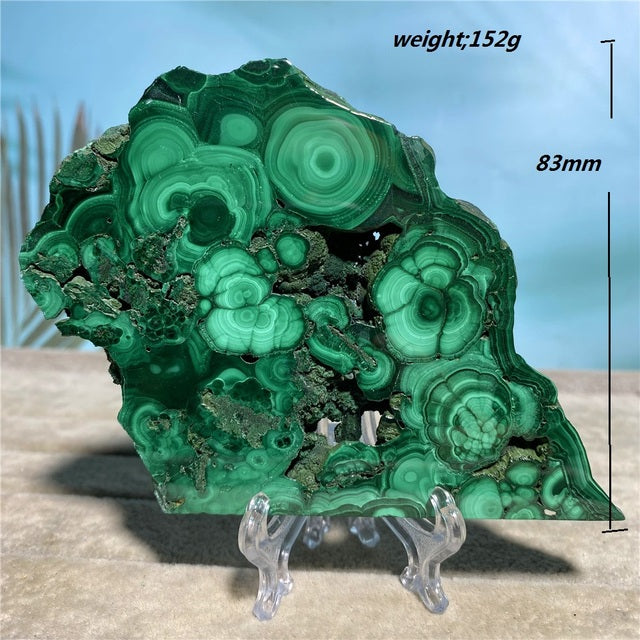 Malachite Natural Stone Crystal Quartz