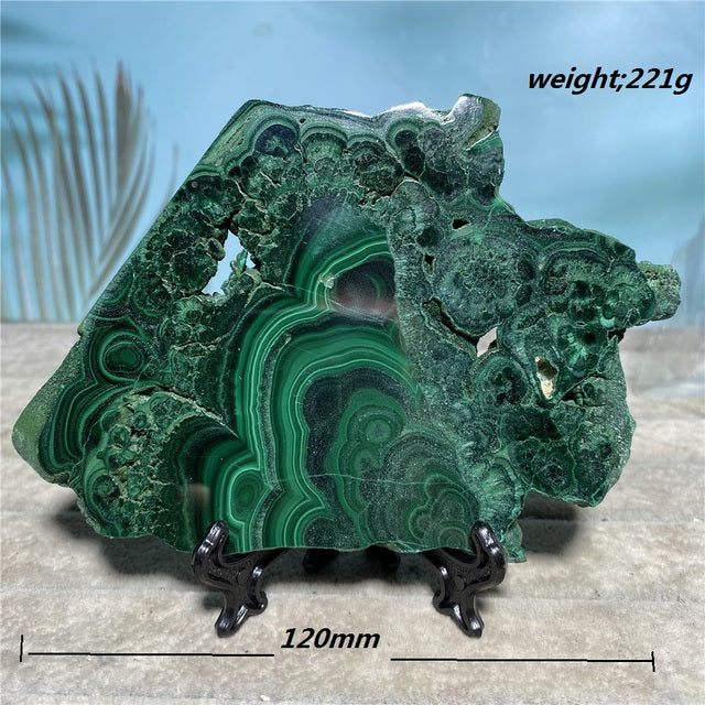 Malachite Natural Stone Crystal Quartz