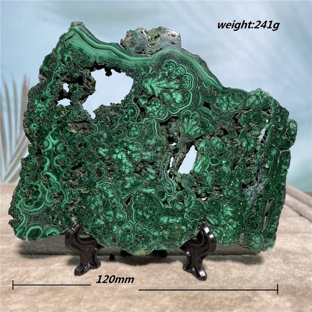 Malachite Natural Stone Crystal Quartz