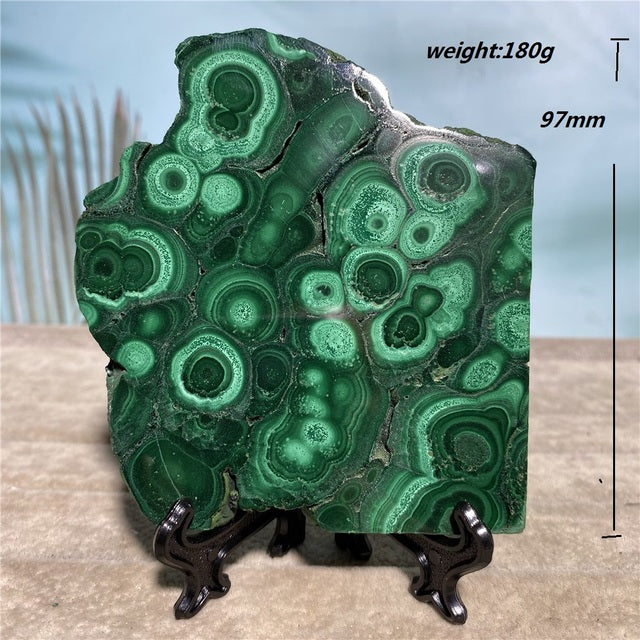 Malachite Natural Stone Crystal Quartz