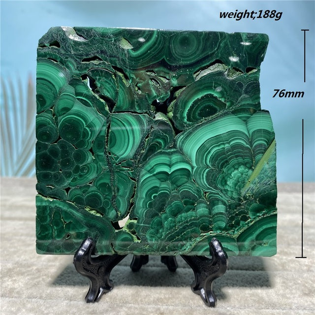 Malachite Natural Stone Crystal Quartz