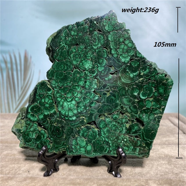 Malachite Natural Stone Crystal Quartz