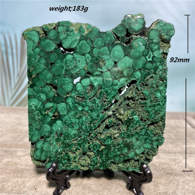 Malachite Natural Stone Crystal Quartz