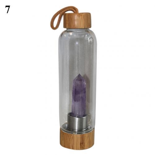 Natural Crystal Water Bottle