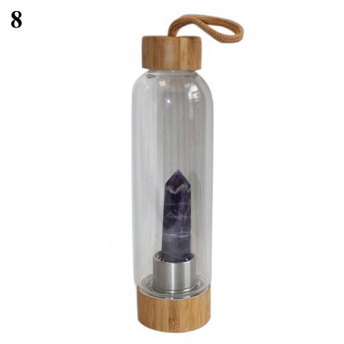 Natural Crystal Water Bottle