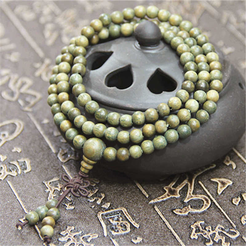 Green Sandalwood Beaded Bracelets