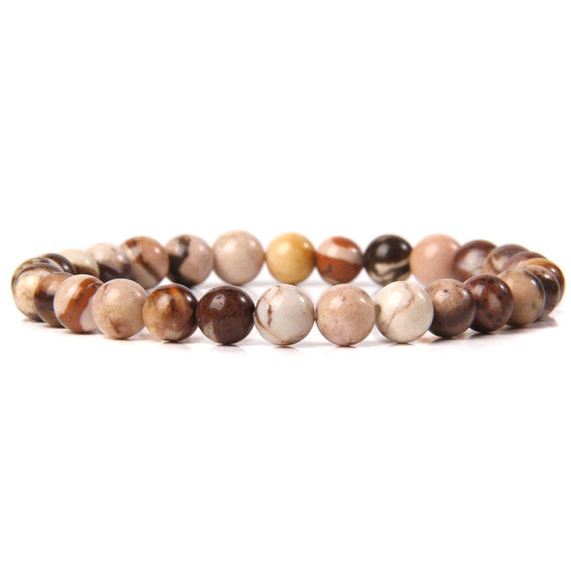 Natural Stone Beaded Bracelets