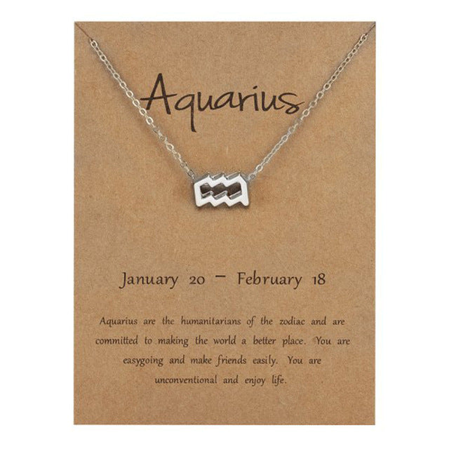 (Popular) Zodiac Necklaces