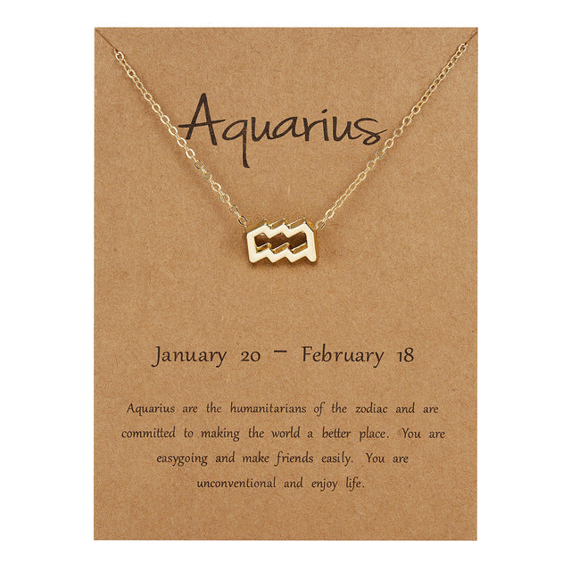 (Popular) Zodiac Necklaces