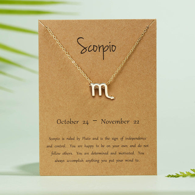 (Popular) Zodiac Necklaces