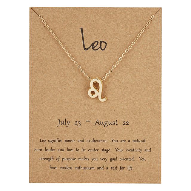 (Popular) Zodiac Necklaces