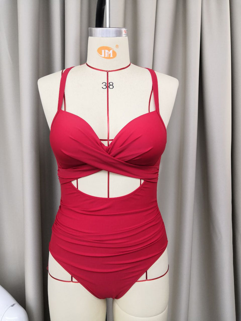 (New) High Waist One-Piece Swimsuits