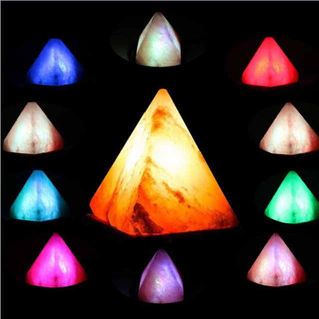 Himalayan Salt Lamp with 8 Colors