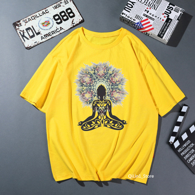 Yoga Spiritual Feminine T-shirts