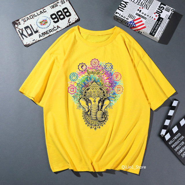 Yoga Spiritual Feminine T-shirts