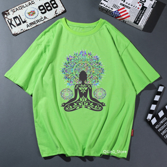 Yoga Spiritual Feminine T-shirts