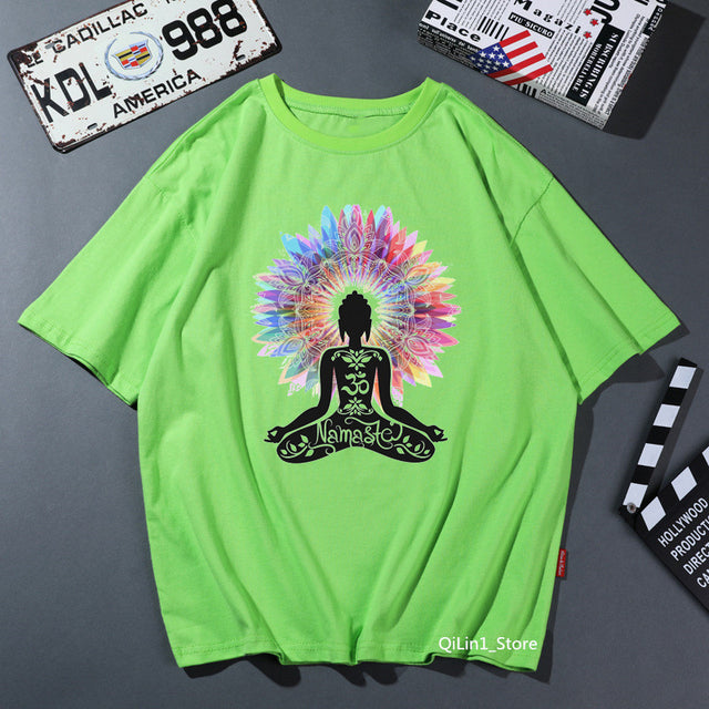 Yoga Spiritual Feminine T-shirts