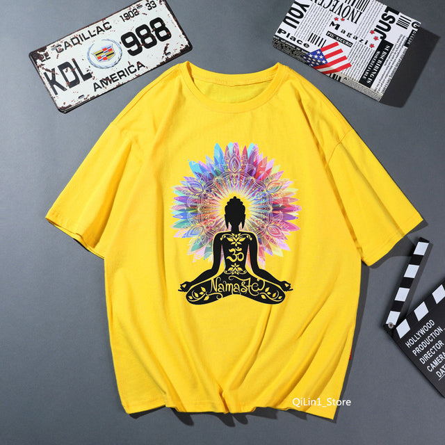 Yoga Spiritual Feminine T-shirts