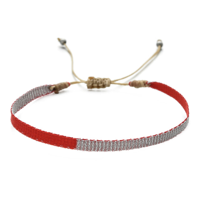 Woven String Friendship Bracelets