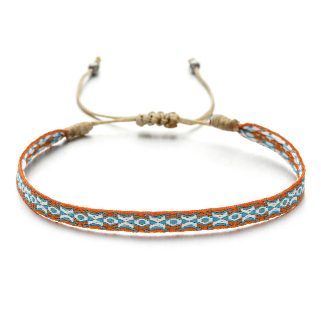 Woven String Friendship Bracelets