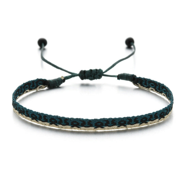 Woven String Friendship Bracelets