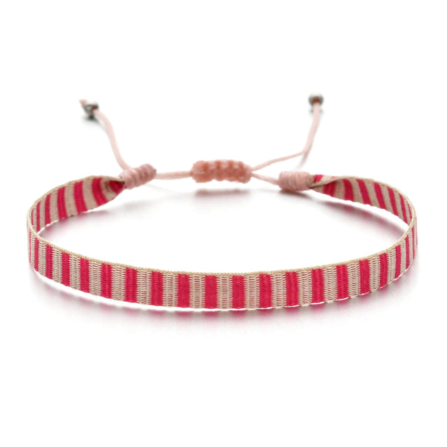 Woven String Friendship Bracelets