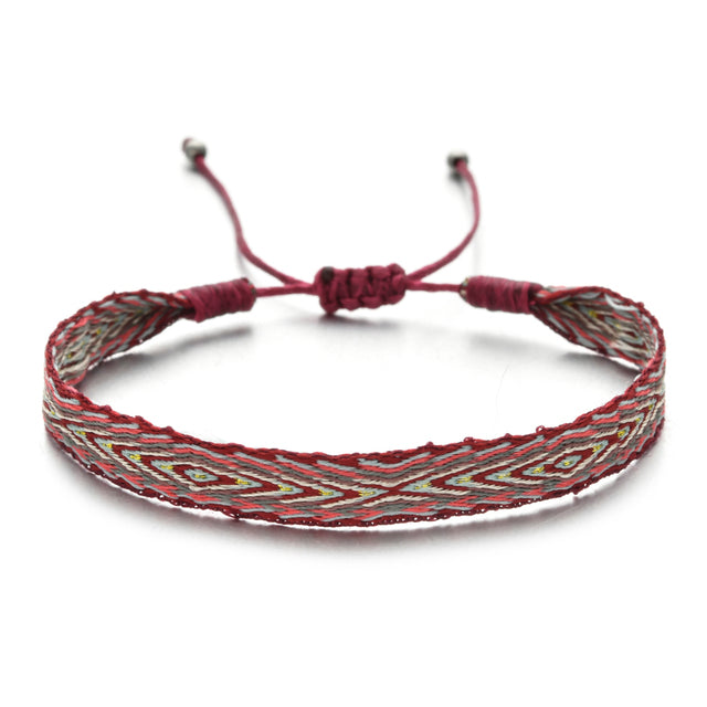 Woven String Friendship Bracelets