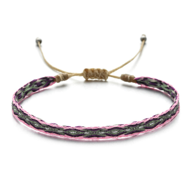 Woven String Friendship Bracelets