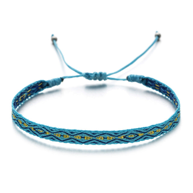 Woven String Friendship Bracelets